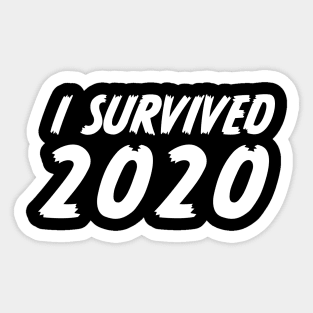 I Survived 2020 Sticker
